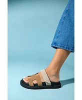 Morte Leather Slide Sandal (Women)