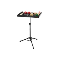 Hercules DS800B Percussion Table, Adjustable Height (Black)