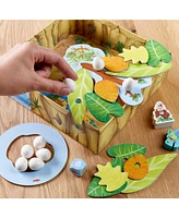 Haba Teetering Treetops Stacking Game: Perfect Dexterity Board Game for Kids Ages 3 and up, Engaging Bird-Themed Board Games for Family Night