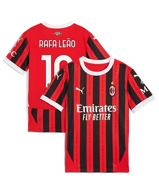 Puma Men's Rafael Leao Red Ac Milan 2024/25 Home Replica Player Jersey
