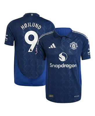 Adidas Men's Rasmus Hojlund Navy Manchester United 2024/25 Away Authentic Player Jersey