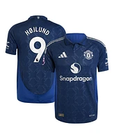 Adidas Men's Rasmus Hojlund Navy Manchester United 2024/25 Away Authentic Player Jersey