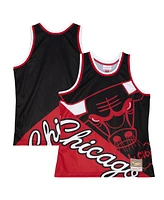 Mitchell & Ness Men's Black Chicago Bulls Big Face 5.0 Fashion Tank Top