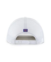 '47 Brand Men's White Kansas Jayhawks Condor Hitch brrr° Adjustable Hat