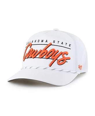 '47 Brand Men's White Oklahoma State Cowboys Condor Hitch brrr° Adjustable Hat