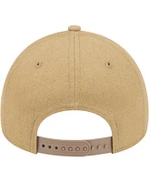 New Era Men's Khaki San Francisco Giants Logo Essentials 9FORTY A-Frame Adjustable Hat