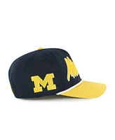 '47 Brand Men's Navy Michigan Wolverines Drop Shadow Rope Hitch Adjustable Hat