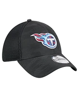 New Era Men's Black Tennessee Titans Active Camo 39THIRTY Flex Hat
