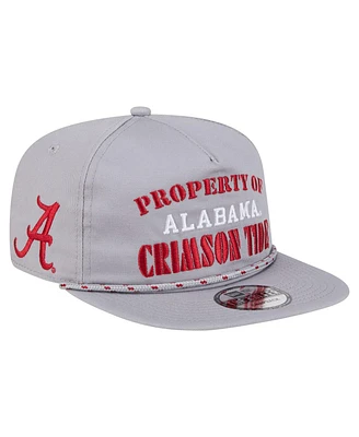 New Era Men's Gray Alabama Crimson Tide Golfer Vintage Adjustable Hat