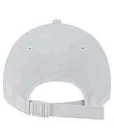 New Era Men's White Miami Dolphins Active Ripstop 9TWENTY Stretch Snap Hat