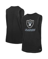 New Era Men's Black Las Vegas Raiders Leisure Collection Tank Top