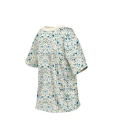 New Era Women's Cream Detroit Lions Glam Game Floral T-Shirt