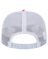 New Era Men's White Athletics Flamingo Mesh Back 9SEVENTY Stretch-Snap Hat