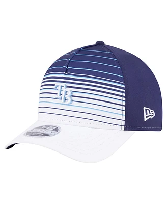 New Era Men's Navy Tampa Bay Rays Gradient 9FORTY M-Crown Adjustable Hat
