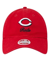 New Era Women's Red Cincinnati Reds Preppy Team 9TWENTY Adjustable Hat