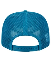 New Era Men's Teal Jacksonville Jaguars Main Trucker 9SEVENTY Stretch Snap Hat