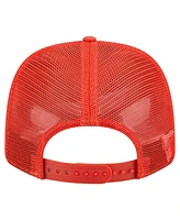 New Era Men's Orange Clemson Tigers Primary 9SEVENTY Trucker Stretch Snap Hat