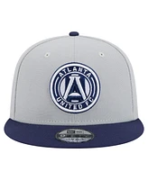 New Era Men's Gray Atlanta United Fc Color Pack Two-Tone 9FIFTY Snapback Hat