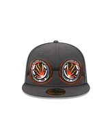 New Era Men's Gray Lehigh Valley IronPigs Theme Nights 59FIFTY Fitted Hat