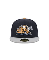 New Era Men's Navy Chattanooga Lookouts Theme Nights 59FIFTY Fitted Hat