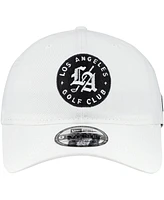 New Era Men's White Los Angeles Golf Club Tgl Team 9TWENTY Adjustable Hat