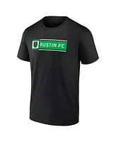 Fanatics Men's Black Austin Fc Block T-Shirt