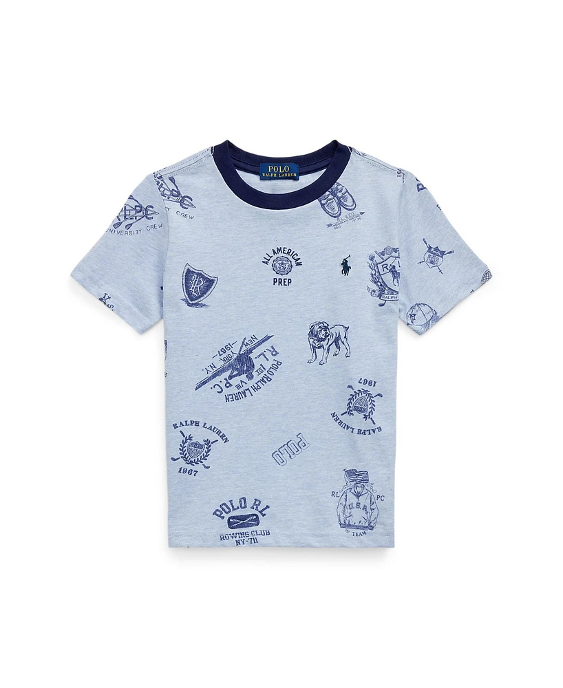 Polo Ralph Lauren Toddler and Little Boys Jersey Graphic T-Shirt