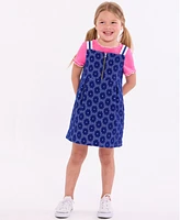Bonnie Jean Toddler and Little Girls Floral Jumper Dress