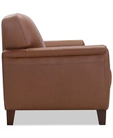 Ashlinn 84" 3 Seat Leather Sofa, Exclusively at Macy's
