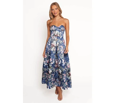 Petal and Pup Women's Darina Strapless Midi Dress