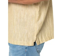 Liverpool Los Angeles Men's Textured Stripe Shirt
