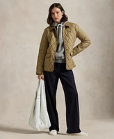 Polo Ralph Lauren Women's Corduroy-Trim Quilted Barn Jacket