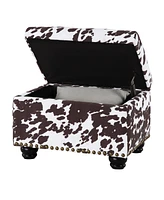 Convenience Concepts 17.75" Designs4Comfort 5th Avenue Storage Ottoman