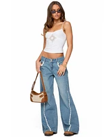 Edikted Women's Morena Lacey Tank Top