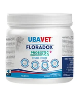 Ubavet Floradox Probiotic Powder for Dogs & Cats – Supplement for Digestive & Immune Health – 5.3 oz (150g)