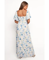 Petal and Pup Women's Devon Maxi Short Sleeve Dress