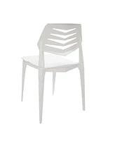 Plastic Outdoor Dining - Matisse Polypropylene All-Weather Patio for the Kitchen, Porch
