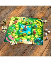 Haba Bamboo Rally Cup - Hype in the Jungle: Board Games for Kids 6-8, Fast-paced Car Racing Games & Strategy Board Games, Made in Germany