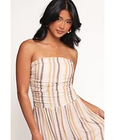 Petal and Pup Women's Jimena Strapless Maxi Dress
