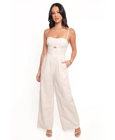 Petal and Pup Women's Metra Scalloped Jumpsuit