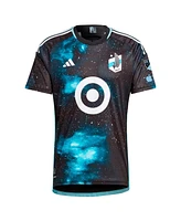 Adidas Men's Robin Lod Black Minnesota United Fc 2024 Starry Night Authentic Player Jersey