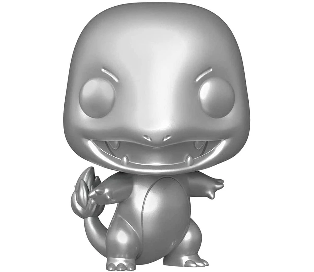 Pokemon Funko Pop Vinyl Figure | Charmander (Silver Metallic)