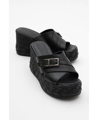 Palmas Leather Platform Sandal (Women)