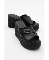 Palmas Leather Platform Sandal (Women)