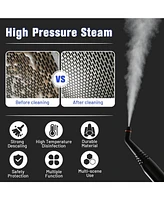 2000W Heavy Duty Multi-purpose Steam Cleaner Mop with Detachable Handheld Unit