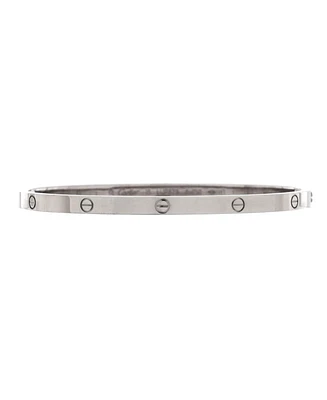 Pre-Owned Cartier Small Love Bracelet 18K White Gold