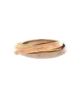 Pre-Owned Cartier Small Trinity Ring 18K Tricolor Gold