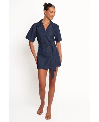 Petal and Pup Women's Bruna Denim Romper