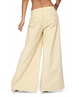 Edikted Women's Lennon Ultra Wide Leg Pants