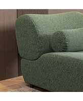Luxury Modular Chenille Sofa: Configurable L-Shaped Sectional